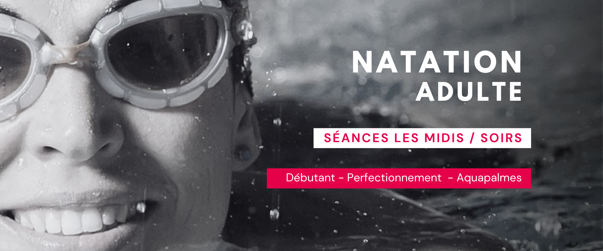 Natation pour adulte Débutant Perfectionnement Aquaplames